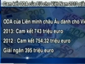 EU cam kết tài trợ 965 triệu USD cho Việt Nam