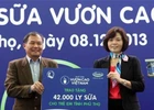 Quỹ sữa Vươn Cao Việt Nam về vùng núi Phú Thọ