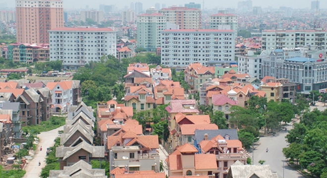 Giá nhà trung phẩm bình tại Hà Nội đạt mức 25,5 triệu đồng/m²