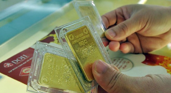 Cuối tuần, giá vàng xuống dưới 36,5 triệu đồng/lượng