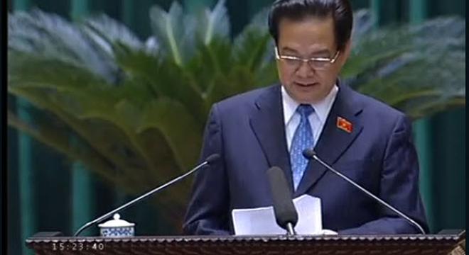 Thủ tướng Nguyễn Tấn Dũng: Tín dụng hết tháng 11 tăng 9%, CPI tăng 5,54%