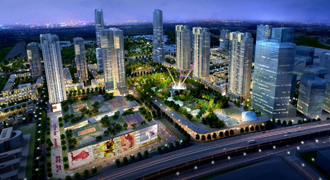 Siêu dự án BĐS nào được khởi công trong năm 2014?