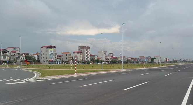 Nhà đất thôn Ngọc Chi, mặt đường gom lên cầu Nhật Tân hiện đang giao dịch đắt nhất Đông Anh