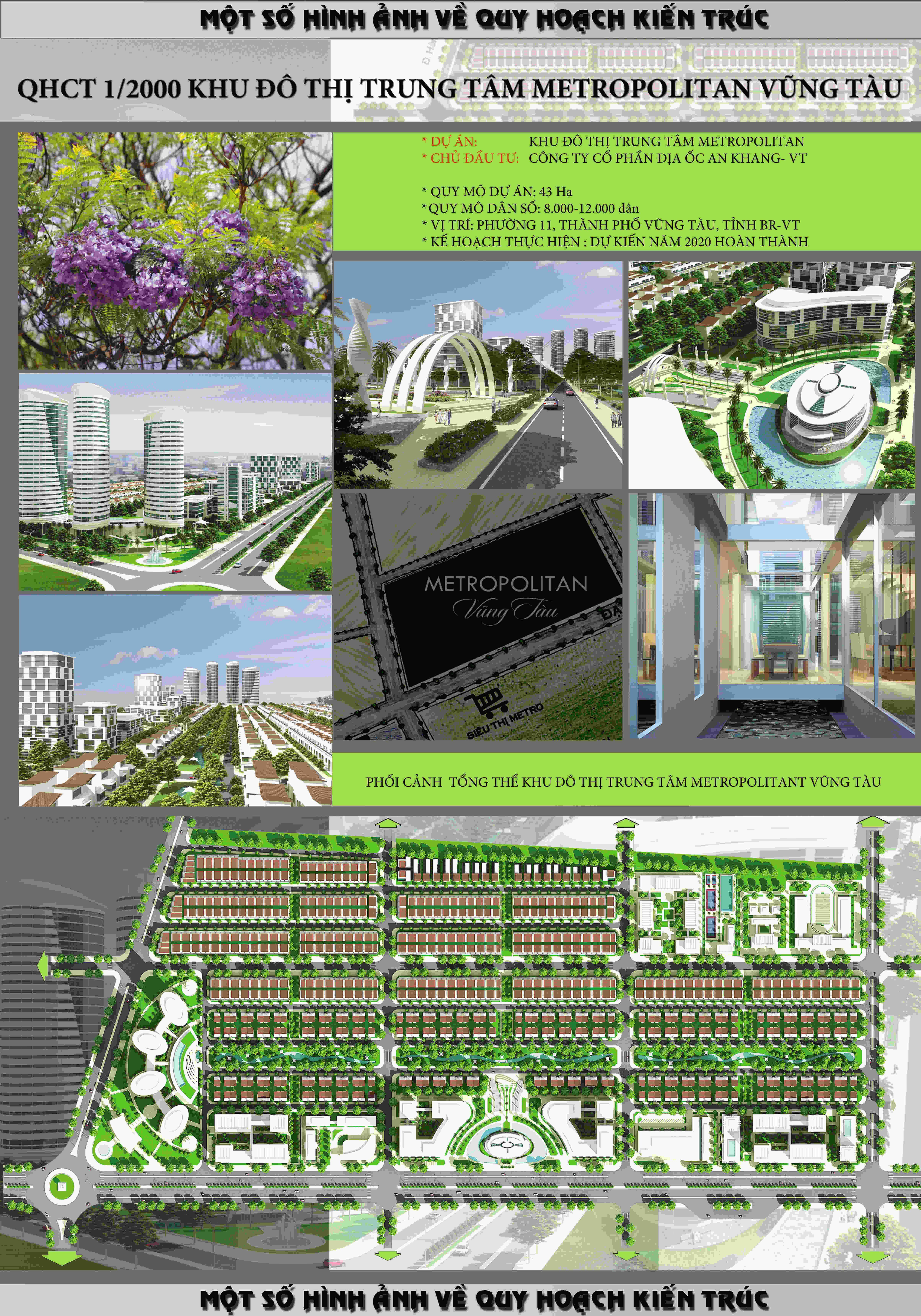 
Quy hoạch tổng thể dự án do Sở Xây dựng tỉnh Bà Rịa - Vũng Tàu công bố chính thức
