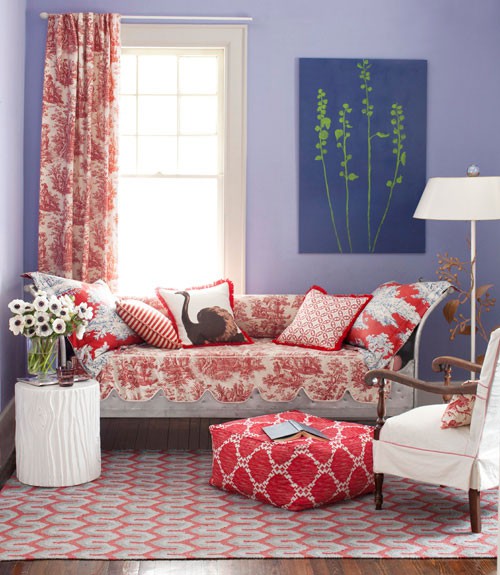 Cool Colorful Living Room