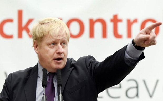 Cựu thị trưởng London Boris Johnson. Ảnh: Telegraph