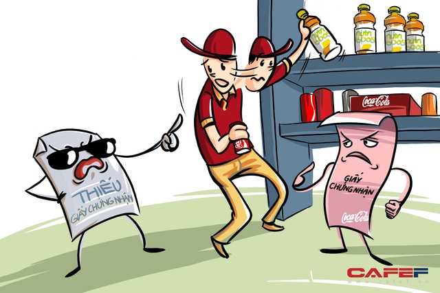 Vụ 13 sản phẩm của CocaCola: Trò đùa của giấy chứng nhận? ảnh 1