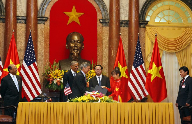 Lễ kí kết giữa Vietjet và Boeing
