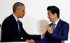 Tổng thống Obama và Thủ tướng Abe bắt tay về Biển Đông